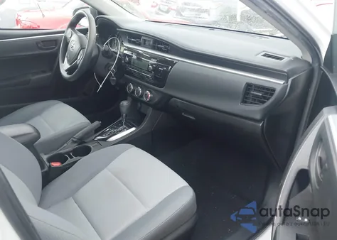 2015 Toyota Corolla L from USA, damaged, VIN 5YFBURHE0FP313713